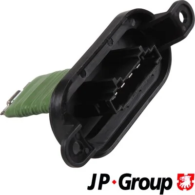 Resistor, interior blower
